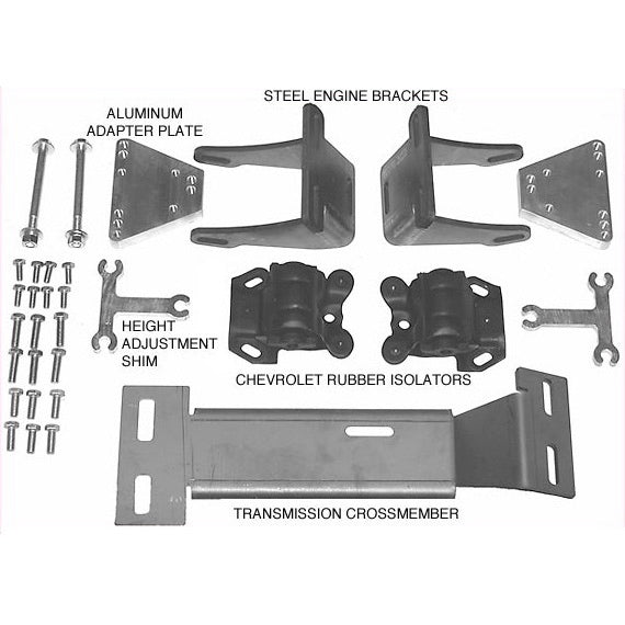 Volvo 700 V-8 Motor Mounting Kit