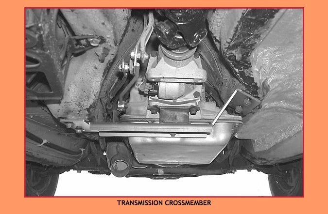 Volvo 700 V-8, Transmission Crossmember
